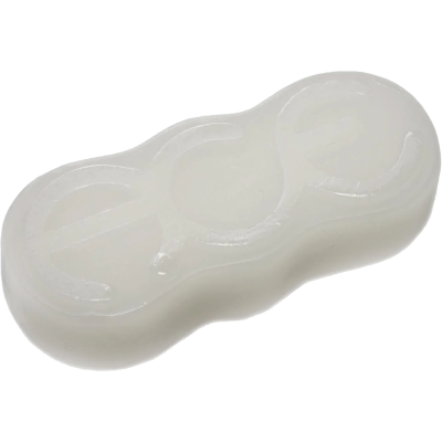 ACE RINGS BIG BLOCK WAX CLEAR single