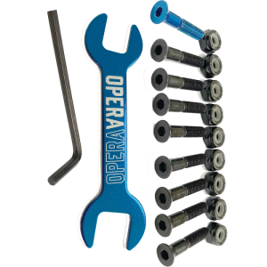 Opera 1" Allen Hardware Set Blk/blue