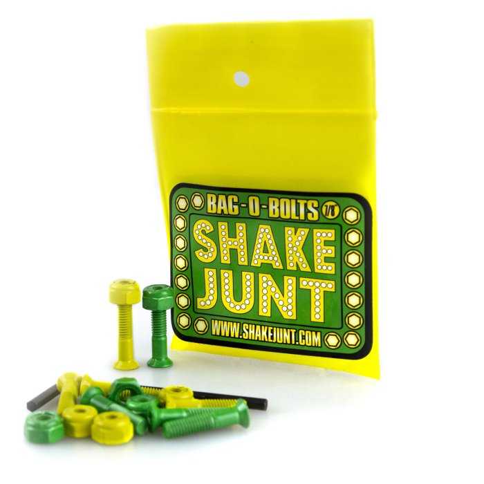 SJ Bag-O-Bolts All Grn & Yel 7/8"(ALLEN) 1set