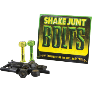 SJ Bag-O-Bolts Blk/grn/yel 1" Phillips 1set