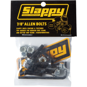 Slappy Allen Bolts Set 7/8" Black