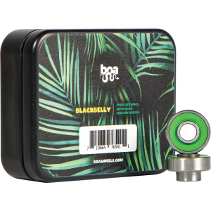 Boa Blackbelly Steel Bearings Single Set Sil/grn