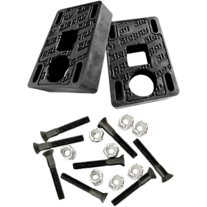 Slappy Big Blocks Risers W/hardware 3/4" Black