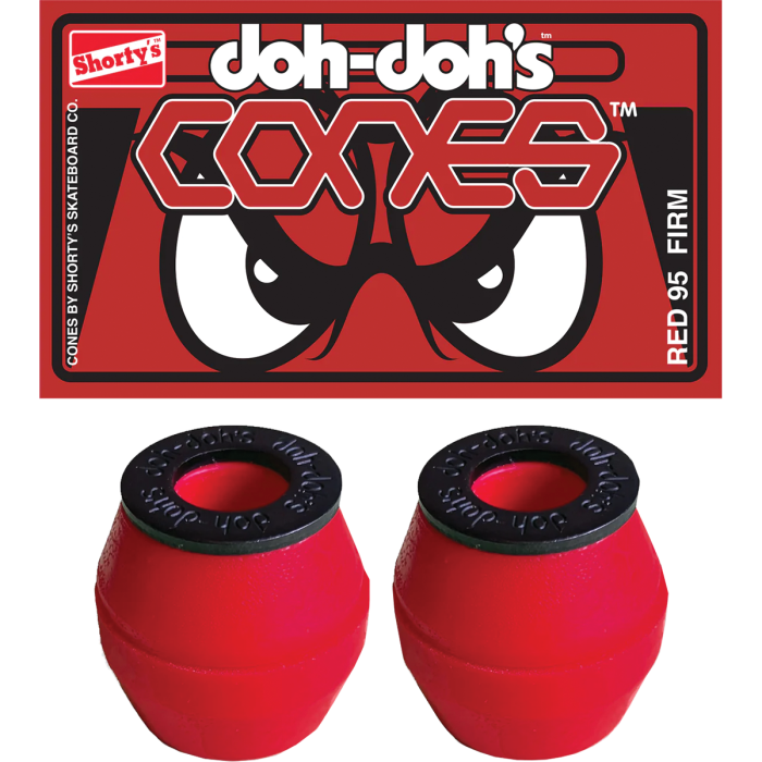 Shortys Single SET(2pr)CONES - 95a Red