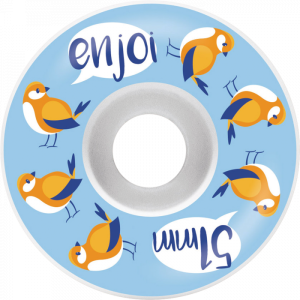 Enjoi Early Bird 51mm Wht/blue