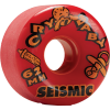 Seismic Cry Baby 62mm 84a Opaque Red Elixir