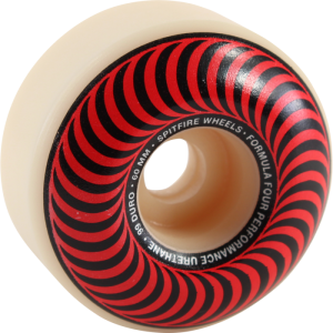 SF F4 99a Classic Swirl 60mm Wht W/red