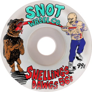 Snot Snelling Dogs 56MM 99A Wht