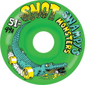 Snot Swampy Monsters 51MM 99A Classic Green