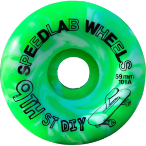 Speedlab 9TH Street Diy 59mm 101a Grn/wht Swirl