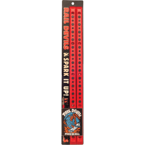 Rail Devils Sparking Skateboard Rails Red