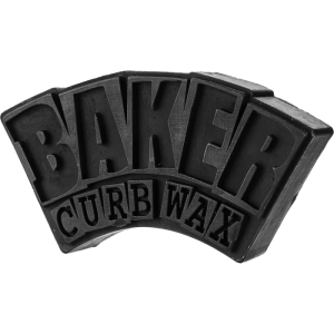 Baker Arch Logo Curb Wax Black
