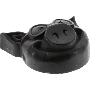 Pig Head Raised Curb Wax Black