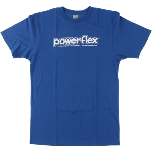 Powerflex Logo SS S-Royal/wht