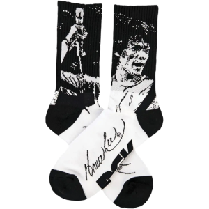Dgk Bruce Lee Impact Crew Socks White
