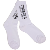 Disorder Logo Crew Socks Wht/blk