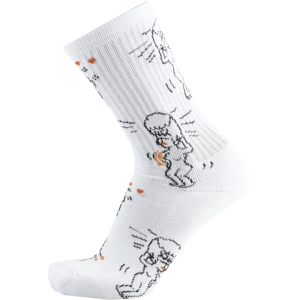 Psockadelic Ghost Love Crew Sock