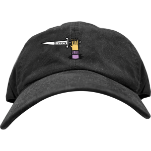 Slappy Dagger Dad Hat Adj-Black