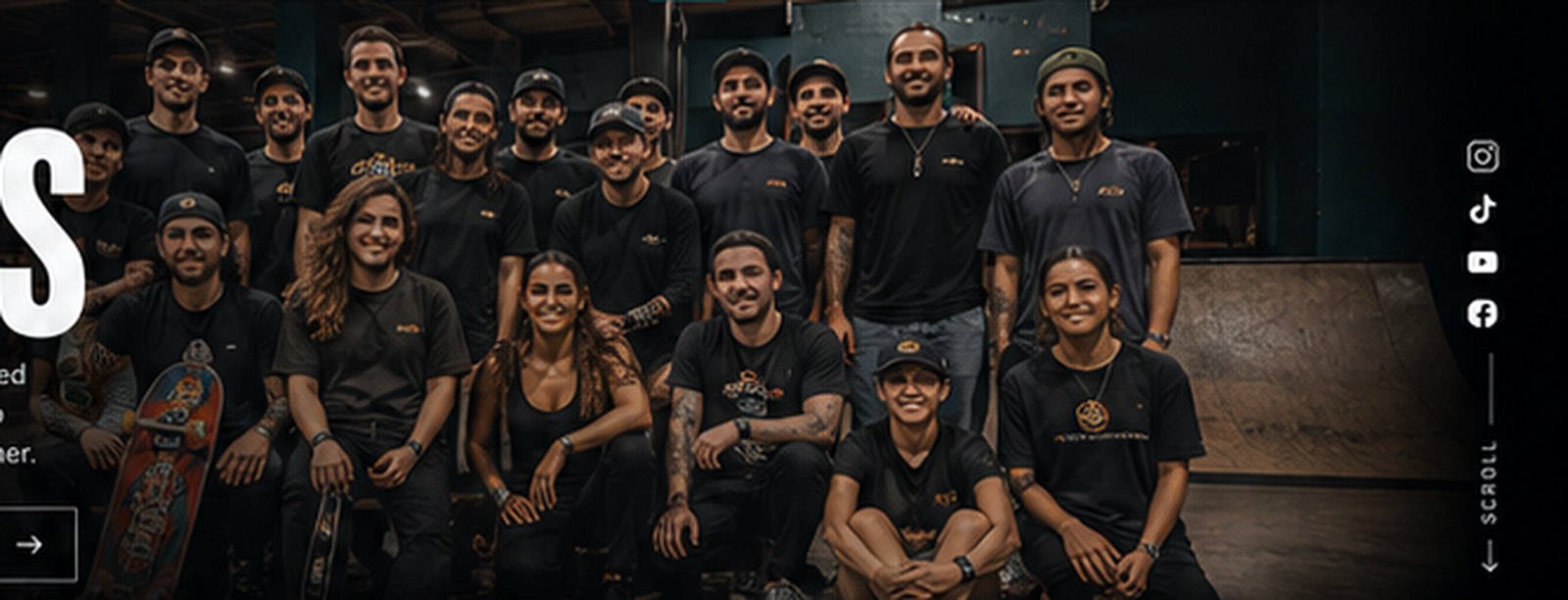 Community Skate Club team