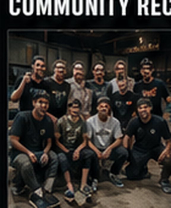 Group portrait at Community Skate Club