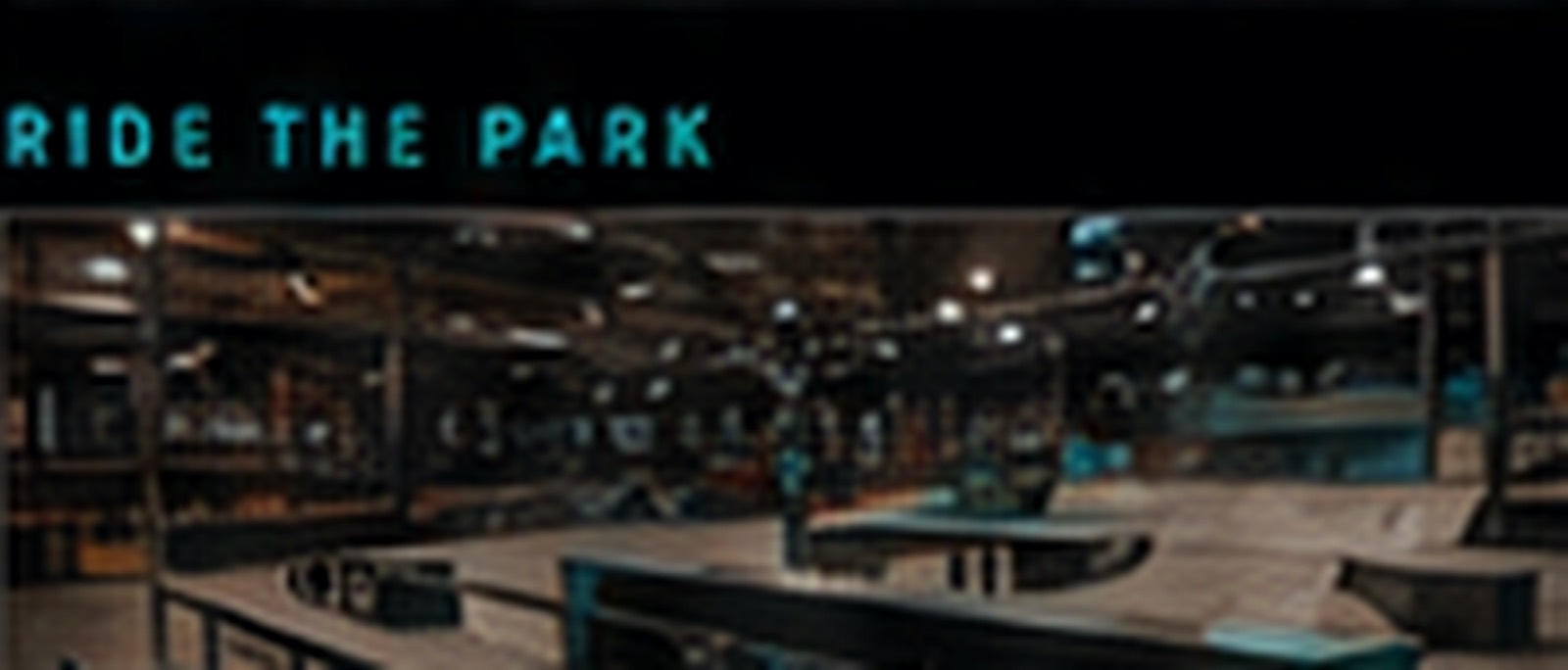 Street section with rails and boxes at Community Skate Club
